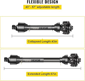 Amazon.com: VEVOR PTO Shaft, 1-3/8